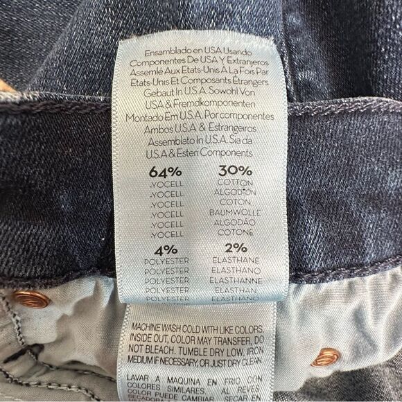 Mother Stunner Zip Ankle Step Fray Jeans | Size 27 - Picture 13 of 13